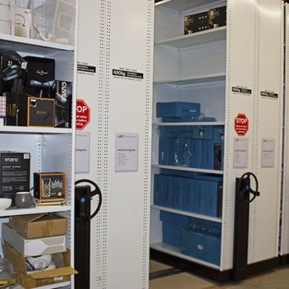 Back of house storage for David Jones