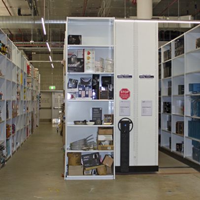 Back of house storage for David Jones