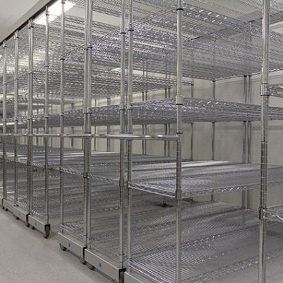 Top-Track Wire Shelving