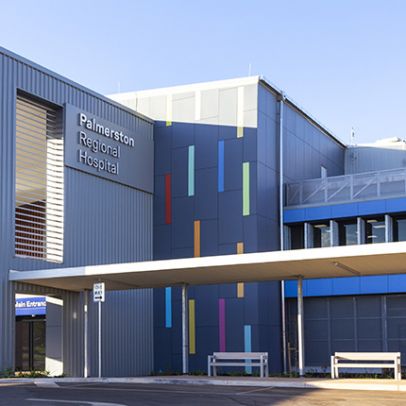 Palmerston Hospital Entry