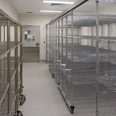 Mobile Wire Shelving and Top-Track
