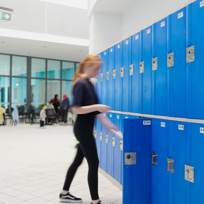 Two Tier Plastic Locker
