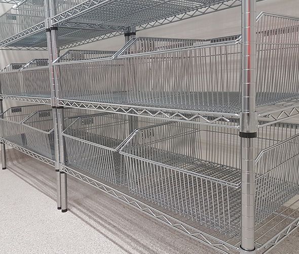 Wire baskets